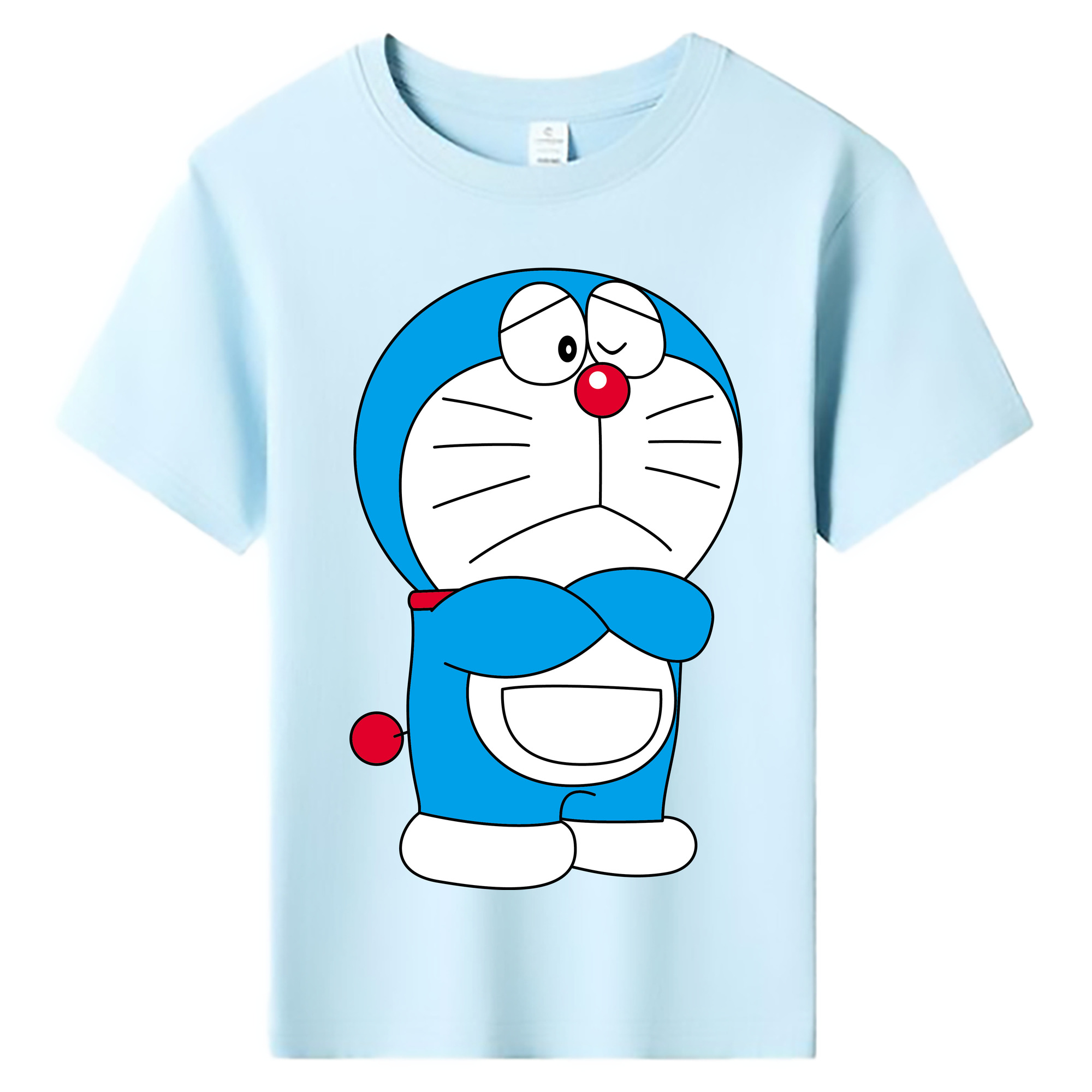 （画像用） ドラえもん Doraemon 綿100％キッズTシャツ（フロントプリント）
